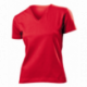 T-shirt près du corps col V coton doux 155 grs-m2 Classic-t femme Stedman