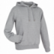 Sweat shirt mollettonné capuche poche kangourou 80-20 coton-polyester 280 grs-m2 homme Stedman