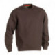 Sweat shirt molletonné col rond 280 grs-m2 80-20 coton-polyester Vidar homme Herock