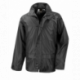 Veste ciré de pluie à capuche imperméable grande poches polyester enduit PVC Rain unisexe Result