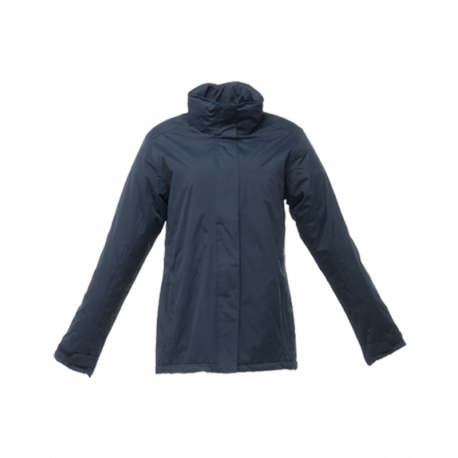 Veste imperméable touché peau de pêche doublée ouatine 200 grs-m2 Beauford femme Regatta