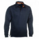 Polo manches longues col rugby 270 grs-m2 80-20 coton-polyester Troja homme Herock