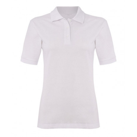 Polo manches courtes coton coté peau et polyester extérieur 200 grs-m2 femme NF231 Alexandra