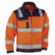 Veste de travail haute visibilité classe 3 non doublée 50 lavages polycoton 280 grs-m2 Hydros unisexe Herock