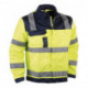 Veste de travail haute visibilité classe 3 non doublée 50 lavages polycoton 280 grs-m2 Hydros unisexe Herock