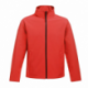 Veste softshell zip contrasté coupe droite 2 couches 265 grs-m2 Ablaze homme TRA628 Regatta