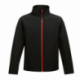 Veste softshell zip contrasté coupe droite 2 couches 265 grs-m2 Ablaze homme TRA628 Regatta