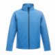 Veste softshell zip contrasté coupe droite 2 couches 265 grs-m2 Ablaze homme TRA628 Regatta