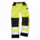 Pantalon haute visibilité classe 2 multipoches genouillères 80-20 polycoton renforcé 280 grs-m2 Cargo unisexe R327X Result