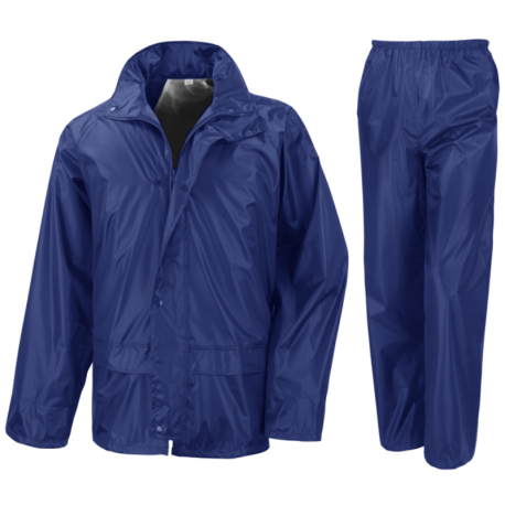 Ensemble de pluie imperméable 2 grandes poches polyester Rain Suit enfant (3 à 12 ans) R225J Result